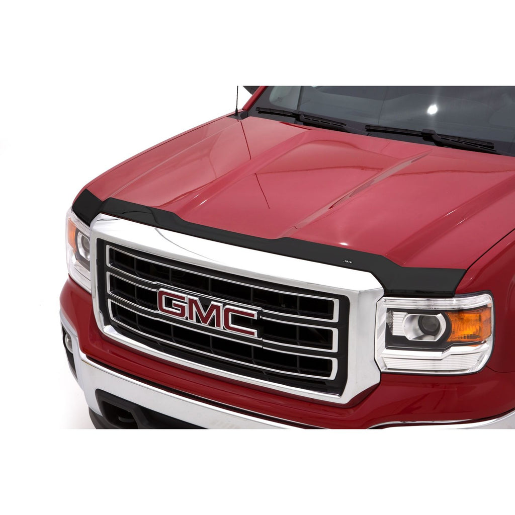 Auto Ventshade (AVS) 322075 Aeroskin Flush Mount Dark Smoke Hood Protector for 2014-2018 GMC Sierra 1500 2019 GMC Sierra 1500 Limited