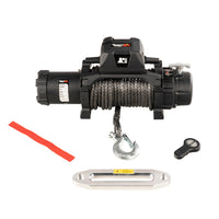 Rugged Ridge 15100.25 | Trekker Winch, 12,500 LBS, Synthetic Rope, IP68 Waterproof, Wireless