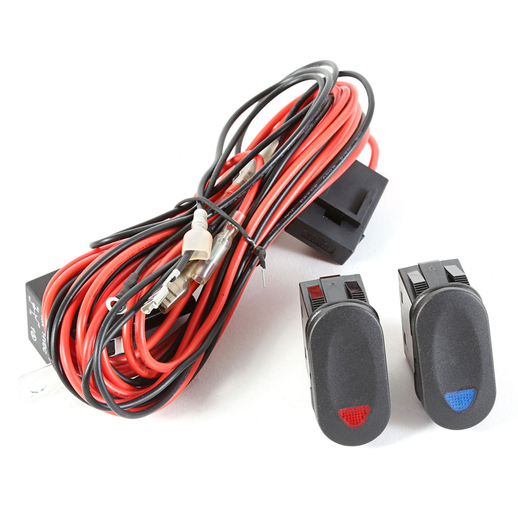 Rugged Ridge 15210.72 | Light Installation Wiring Harness Kit, 2 Lights