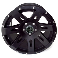 XHD Wheel 17x9 Black Satin; 07-16 Jeep Wrangler JK