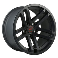 Jesse Spade Wheel 17X9 Black Satin; 07-21 JK/JL/JT