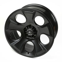 Drakon Wheel 20X9 BLK Satin; 07-21 Jeep JK/JL/JT