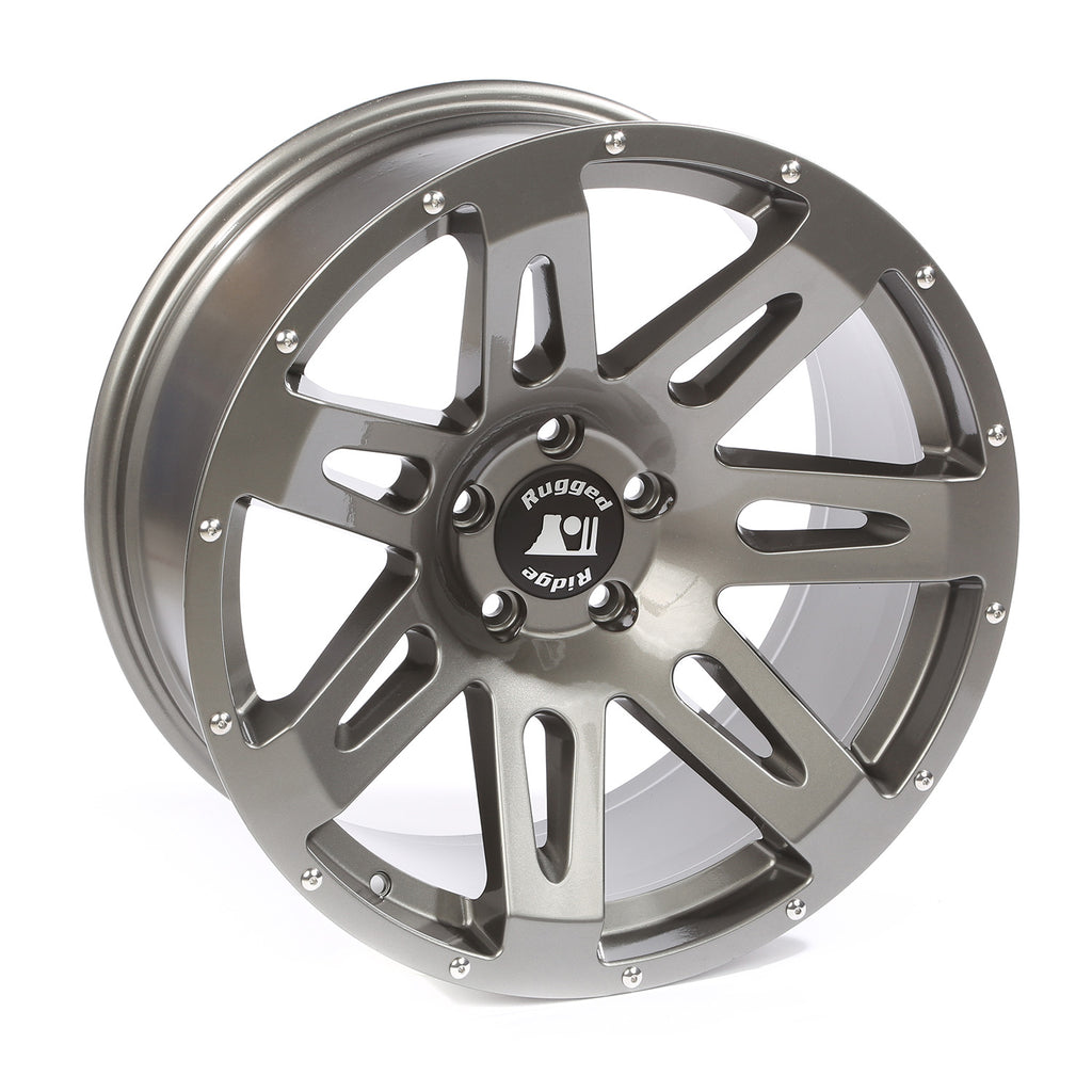 Rugged Ridge OMI-15306.02 | XHD Wheel, Gun Metal, 20-Inch x 9 Inch; JK/JL/JT