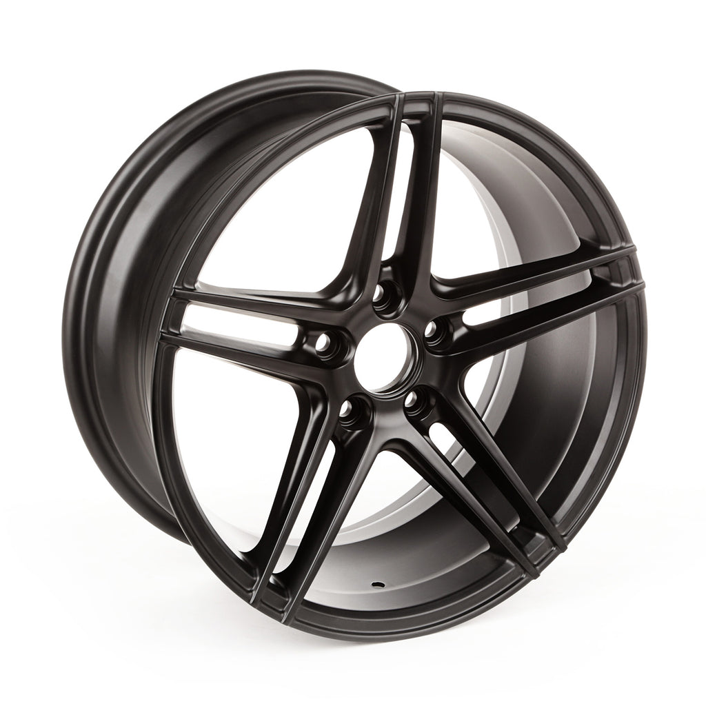 Rugged Ridge OMI-15307.01 | 5 Spoke, Black ,Aluminum Wheel; 14-21 Renegade BU