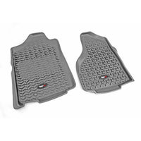 Rugged Ridge 84903.04 | Floor Liners, Frnt, Gray; 09-11 Ram 1500-3500 Crew