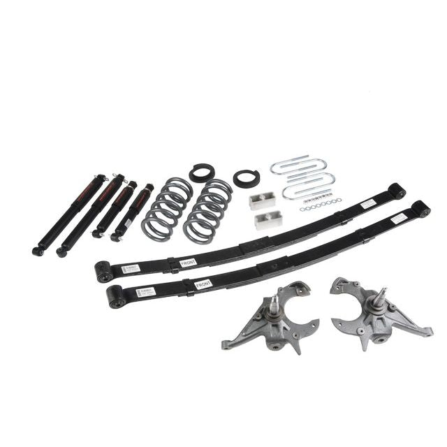 BELLTECH 633ND LOWERING KITS  Front And Rear Complete Kit W/ Nitro Drop 2 Shocks 1995-1997 Chevrolet Blazer/Jimmy 6 cyl. 4 in. or 5 in. F/5 in. R W/ Nitro Drop II Shocks
