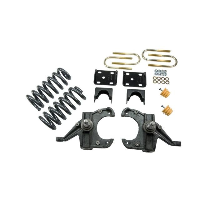 BELLTECH 956 LOWERING KITS  Front And Rear Complete Kit W/O Shocks 1973-1987 Chevrolet Blazer/Jimmy (1 Rotor) 4 in. F/6 in. R drop W/O Shocks