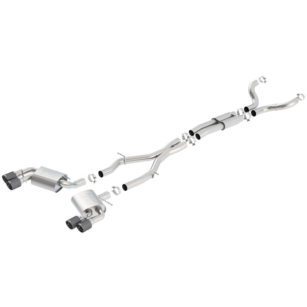Borla 140688CF | Borla Cat-Back Exhaust System - ATAK