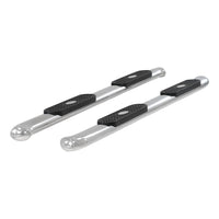 4" Polished Stainless Oval Side Bars Select Dodge Ram 2500 3500