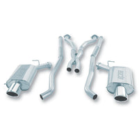 Borla 140126 | Borla S-Type Cat-Back  Exhaust System for 2004-2007 Cadillac CTS-V 5.7L/6.0L V8 Manual Transmission Rear Wheel Drive 4-Door.
