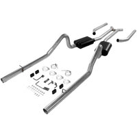Flowmaster 17382 Header-back System - Dual Rear Exit - Delta Force - Aggressive Sound