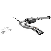 Flowmaster 17392 Cat-back System - Dual Same Side Exit - American Thunder - Aggressive Sound