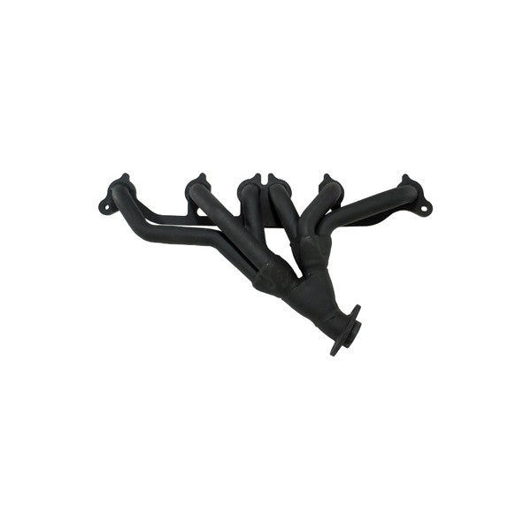 Header Kit Steel Black 4.0L; 87-98 Jeep Models XJ/ZJ/YJ/TJ