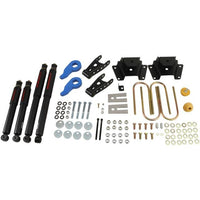 BELLTECH 937ND LOWERING KITS  Front And Rear Complete Kit W/ Nitro Drop 2 Shocks 1997-2003 Ford F150 ((All Cabs) 4WD) 1 in. or 3 in. F/3 in. R drop W/ Nitro Drop II Shocks