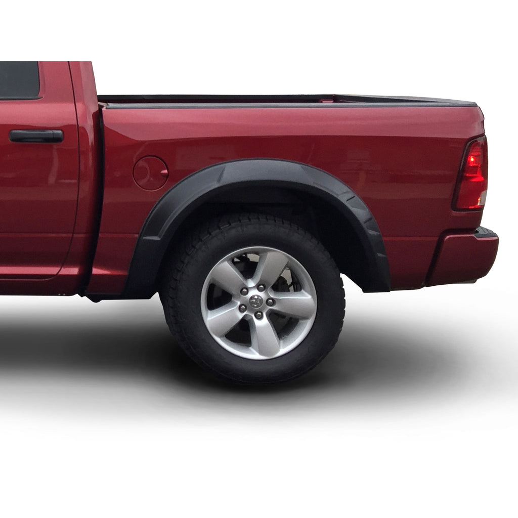 Bushwacker 50070-02 DRT Style Fender Flares; Rear for 2019-2020 Ram 1500 Classic 2009-2018 Ram 1500 (Excludes R/T and Rebel Models) 2010-2018 Ram 2500/3500
