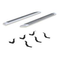 AdvantEDGE 5-1/2" x 85" Chrome Aluminum Side Bars Select Toyota Tundra