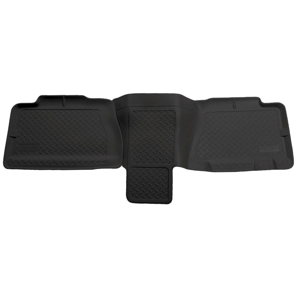 Husky Liners 62751 | Husky Liners 2nd Seat Floor Liner, Fits 00-07 SUB/YUK XL/02-03 AVAL/01-04 SILV/SIERRA CREW/02-07 ESCALADE ESV 2ND SEAT FLOOR LINER BLACK