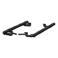 3" Round Black Steel Side Bars Select Toyota RAV4