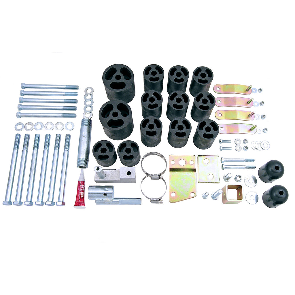 Rugged Ridge OMI-18303.11 | 3 Inch Body Lift; 97-06 Jeep Wrangler TJ
