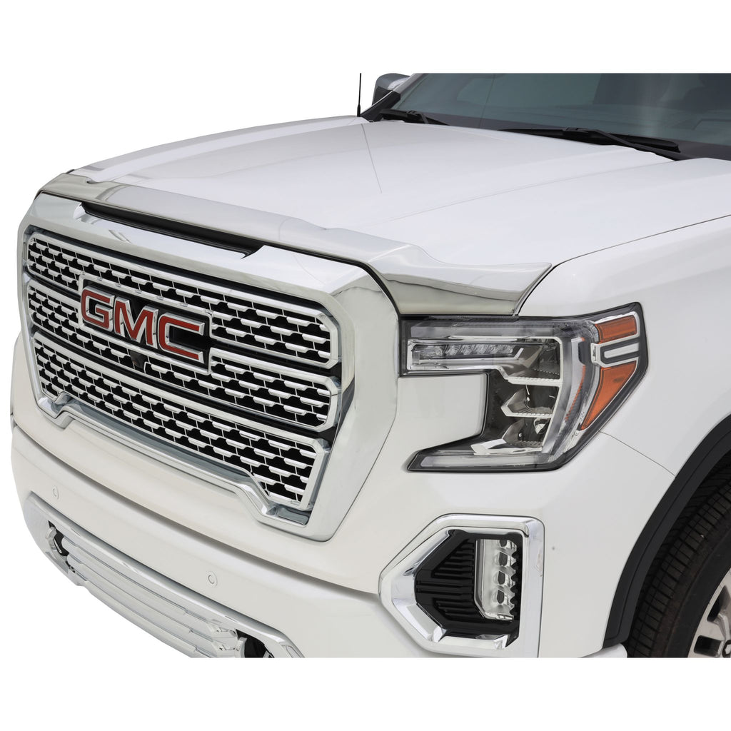 Auto Ventshade (AVS) 622167 Aeroskin Flush Mount Chrome Hood Protector for 2019-2020 GMC Sierra 1500
