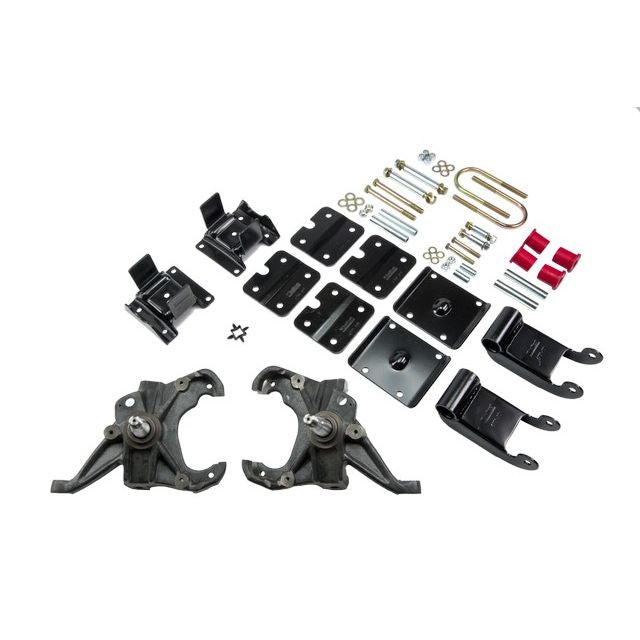 BELLTECH 771 LOWERING KITS  Front And Rear Complete Kit W/O Shocks 1985-1995 Chevrolet Astro/Safari (2WD w/ Factory Composite Leaf) 2 in. F/2.5 in. R drop W/O Shocks
