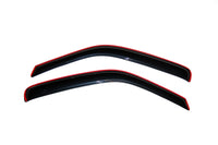 Auto Ventshade 192446 Ventvisor In-Channel Side Window Deflector 2 Pc Set For 19-24 Chev Silv/GMC Sierra 1500; 22 Silverado 1500 LTD 20-24 Chev Silv/Sierra 2500/3500 Standard Cab