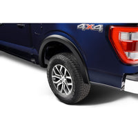 Bushwacker 20130-02 Black OE-Style Smooth Finish Rear Fender Flares for 2021-2022 Ford F-150