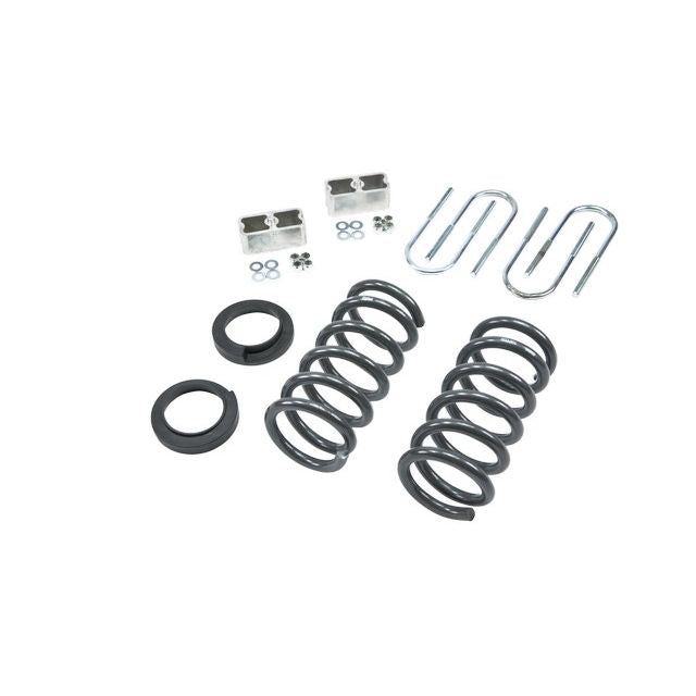 BELLTECH 777 LOWERING KITS  Front And Rear Complete Kit W/O Shocks 1996-2003 Isuzu Hombre 6 cyl. (2WD) 2 in. or 3 in. F/2 in. R drop W/O Shocks