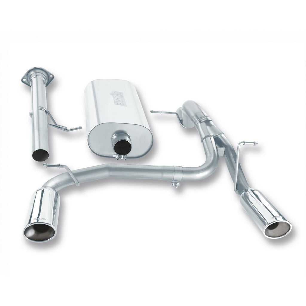 Borla 140258 | Borla Touring Cat-Back  Exhaust System for 2007-2008 Hummer H2 SUV/SUT 6.0/6.2L V8 Automatic Transmission All Wheel Drive 4-Door.