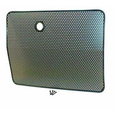 Radiator Bug Shield Black; 87-95 Jeep Wrangler YJ