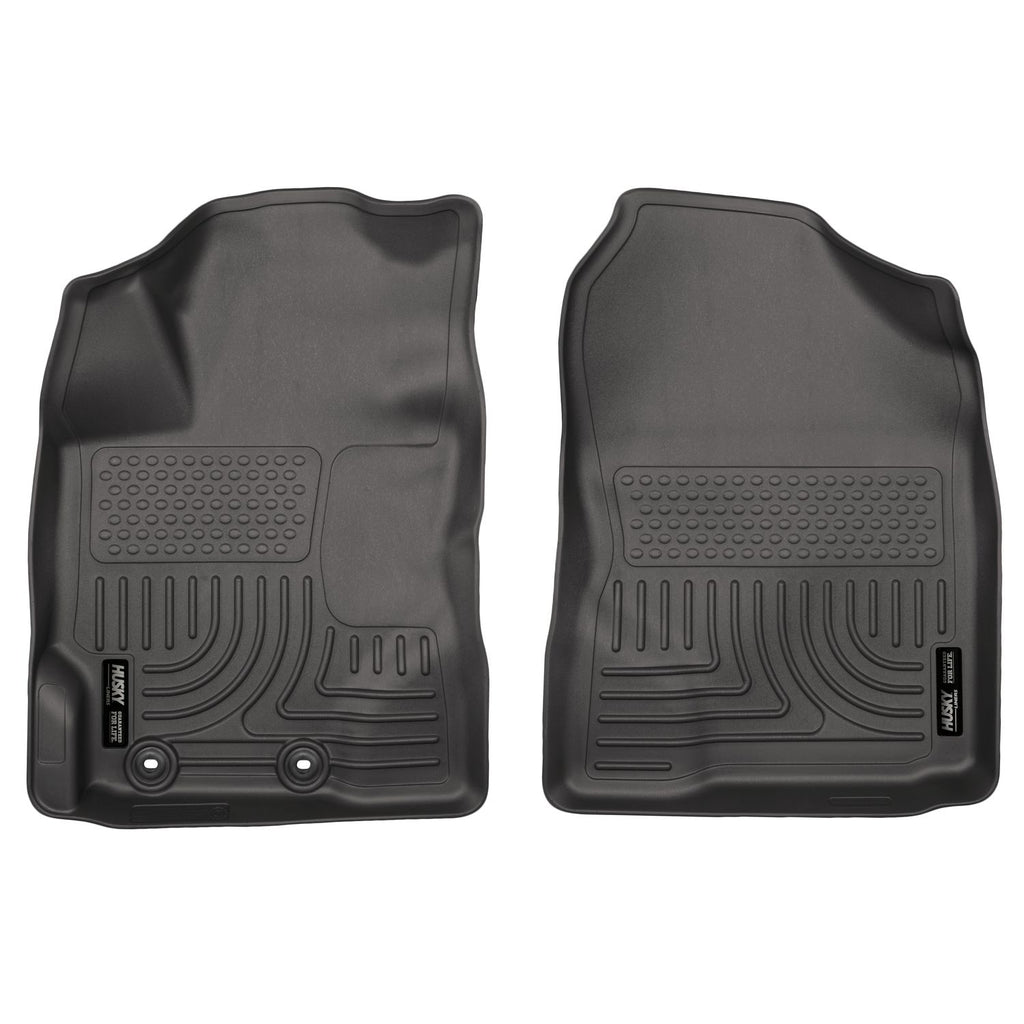 Husky Liners 13501 | Husky Liners Front Floor Liners, Fits 12-17 YARIS WEATHERBEATER SERIES BLACK