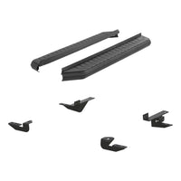 AeroTread 5" x 67" Black Stainless Running Boards Select Toyota RAV4