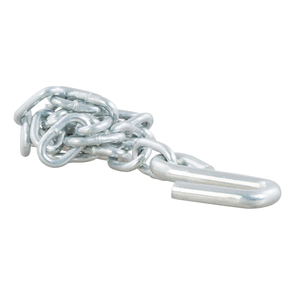 27" Safety Chain with 1 S-Hook (2000 lbs Clear Zinc)