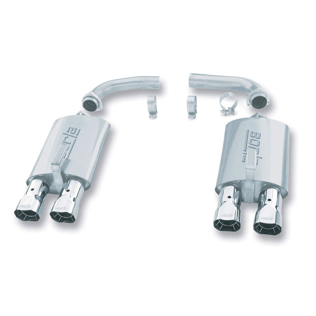 Borla 11376 | Borla S-Type Axle-Back Exhaust System for 1984-1991 Chevrolet Corvette (C4) 5.7L V8 Automatic; Manual Transmission; Rear Wheel Drive Coupe; Convertible.