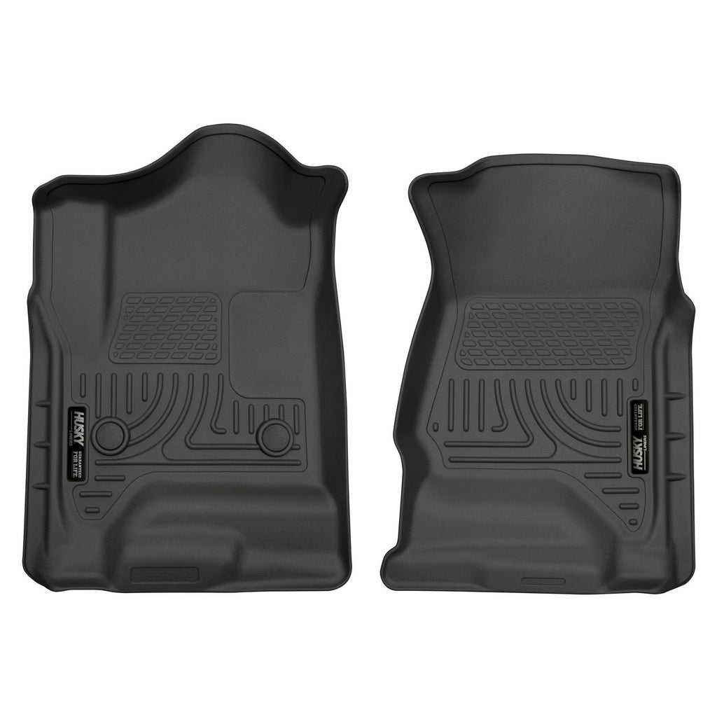 Husky Liners 18231 | Husky Liners Front Floor Liners, Fits 14-C SILVERADO/SIERRA 1500/15-C SILVERADO/SIERRA 2500/3500 DOUBLE/CREW FRONT FLOOR LINERS BLACK