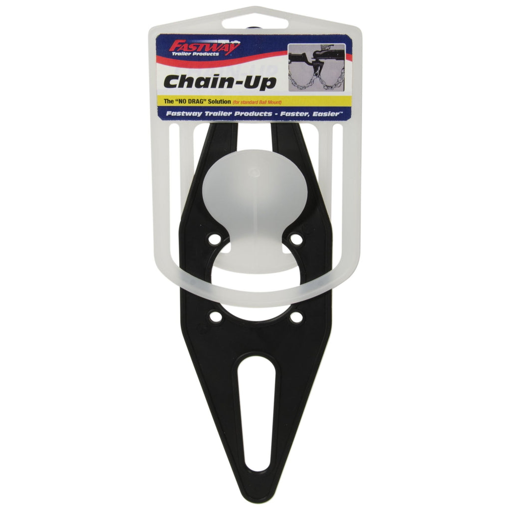 Easily keeps your trailer safety chains from dragging on the ground as you tow