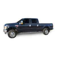 Regal 7 Polished Stainless 114" Oval Side Steps (No Brackets)