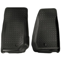 Husky Liners 30521 | Husky Liners Front Floor Liners, Fits 07-13 WRANGLER/WRANGLER UNLIMITED FLOOR LINER BLACK