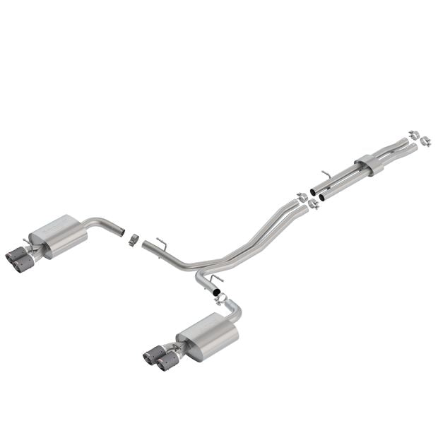 Borla 140765CF | Borla Cat-Back Exhaust System - S-Type