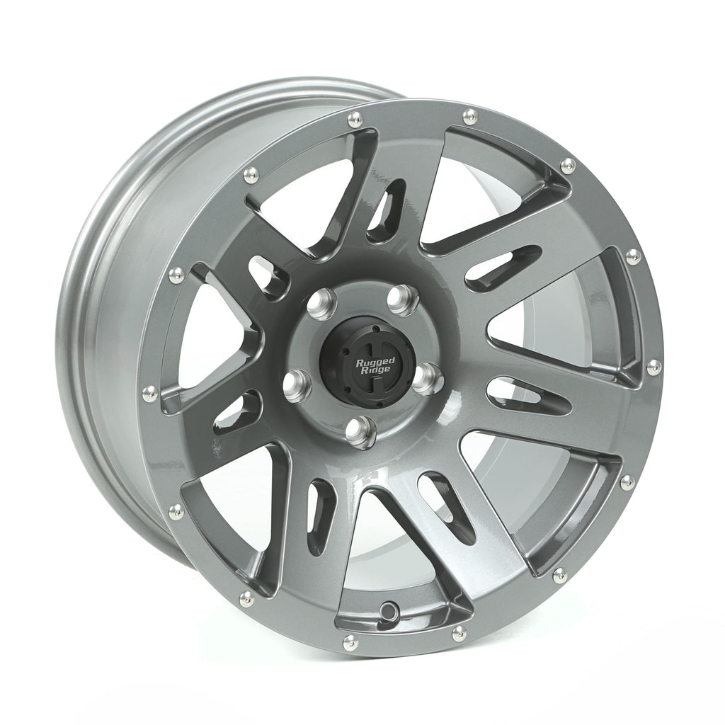 Rugged Ridge OMI-15301.30 | XHD Wheel, 17x9, Gun Metal; 07-20 Jeep Wrangler / 2020 Gladiator