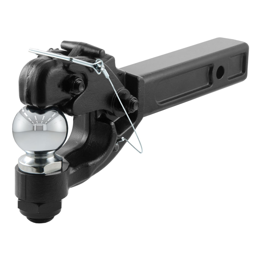 Receiver-Mount Ball & Pintle Hitch (2" Shank 2-5/16" Ball 12000 lbs.)