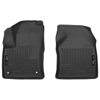 Husky Liners 52211 | Husky Liners Front Floor Liners, Fits 16-18 PRIUS/17 PRIUS PRIME BLACK FRONT ROW FRONT FLOOR LINERS