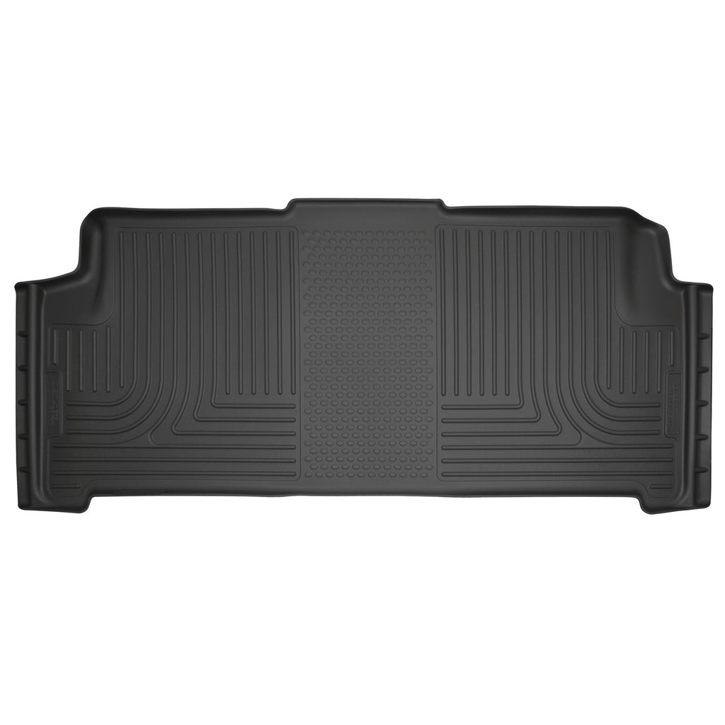 Husky Liners 19081 | Husky Liners 2nd Seat Floor Liner, Fits 08-16 TOWN & COUNTRY/GRAND CARAVAN CUSTOM MOLDED WEATHERBEATER 2ND SEAT FLOOR LINERS BLACK