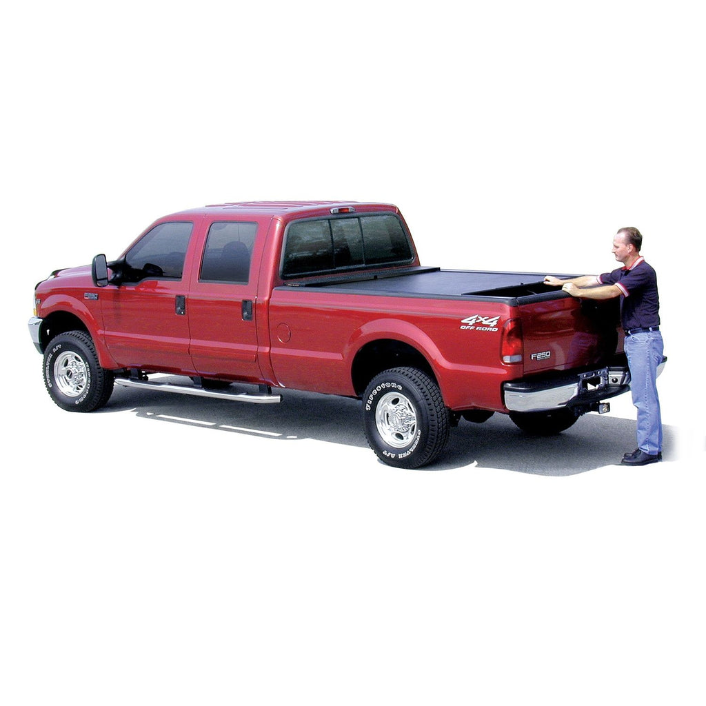 Roll-N-Lock LG117M Locking Retractable M-Series Truck Bed Tonneau Cover for 1999-2007 Ford F-250 Super Duty/F-350 Super Duty | Fits 8 Ft. Bed