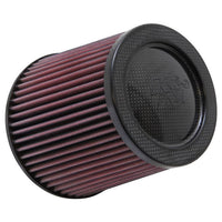 K&N RP-5044 Universal Air Filter - Carbon Fiber Top and Base