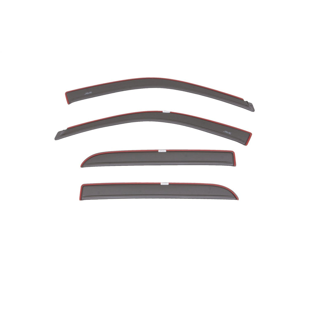 Auto Ventshade 994004-PAU Color Match Low Profile Ventvisor Side Window Deflector 4-Piece Set for 2015-2018 Dodge Ram 1500; 2019-2022 Ram 1500 Classic Fits Crew Cab in Granite Crystal Metallic In-Channel Mount