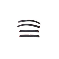 Auto Ventshade 994036-202 Color Match Low Profile Ventvisor Side Window Deflector 4-Piece Set for 2016-2018 Toyota Tacoma Double Cab Black In-Channel Mount