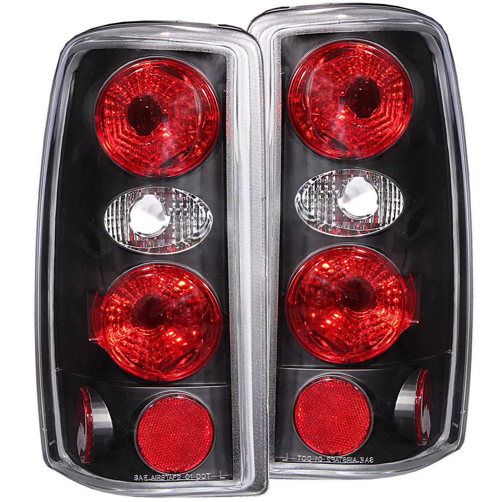 ANZO USA-211010 | Tail Light Assembly; Clear Lens; Black Housing;Pair