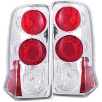 ANZO USA-211011 | Tail Light Assembly; Clear Lens; Chrome Housing;Pair
