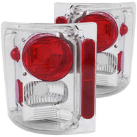 ANZO USA-211014 | Tail Light Assembly; Clear Lens; Chrome Housing;Pair